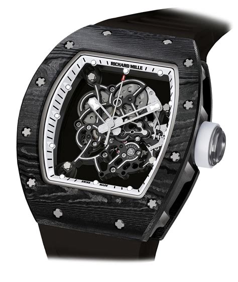 richard mille rm55 white legend|Richard Mille 055 dial.